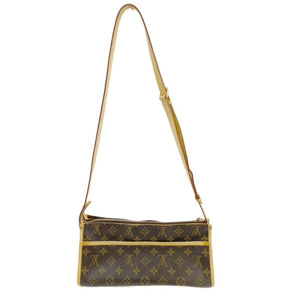 Louis Vuitton Monogram Popin Coeuron Shoulder Bag Brown - Picture 2 of 10